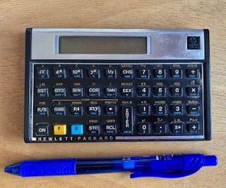 My real HP15C! One calculator for engineers.